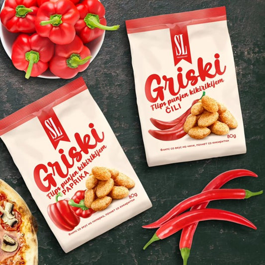 Chilis Griski Snack földimogyoró töltelékkel